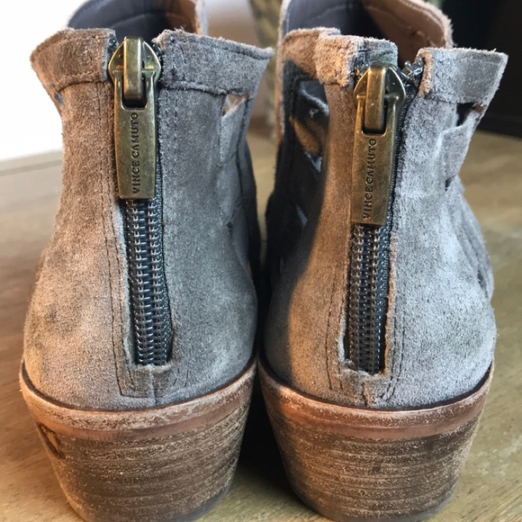 VINCE CAMUTO SUEDE BOOTIES - Picture 8 of 10